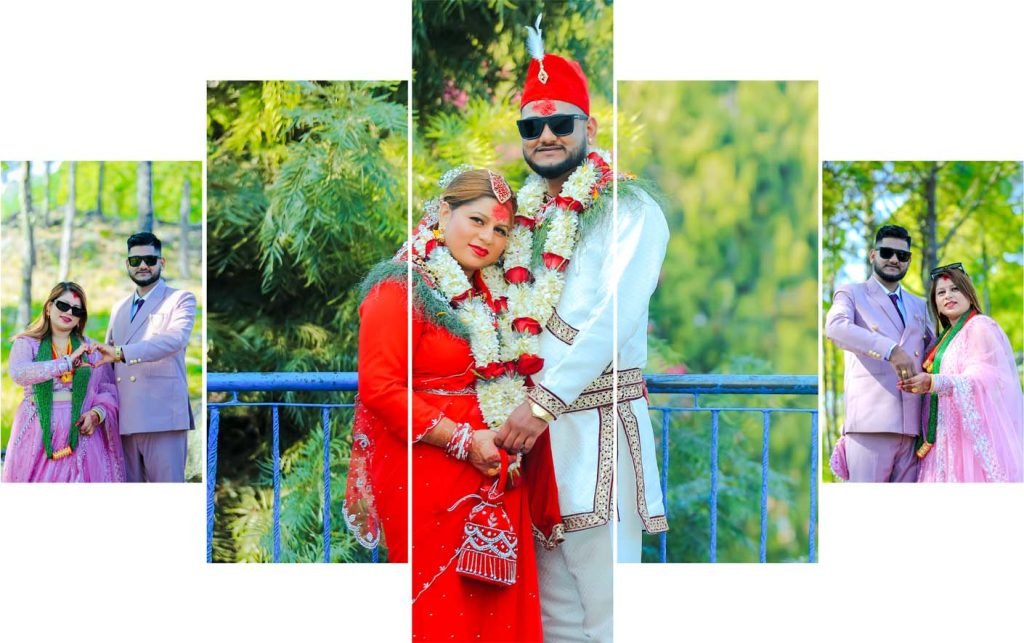 5 panel canvas image